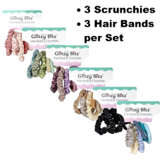 Hair Band & Scrunchie Set - 6 Piece